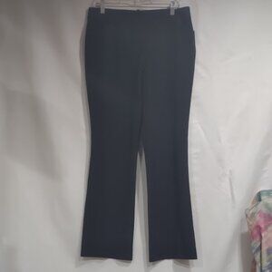 WORTHINGTON MODERN FIT BLACK PANTS POLY/RAYON/SPANDEX STRETCH BOOT CUTSIZE 12